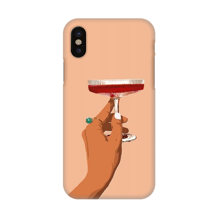 iPhone X SlimFit Cheers to Love, Laughter & Happily Ever After por Uma Prabhakar Gokhale