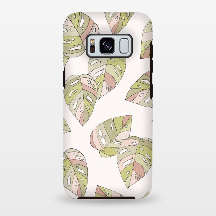 Galaxy S8 plus StrongFit Dancing Leaves by Barlena