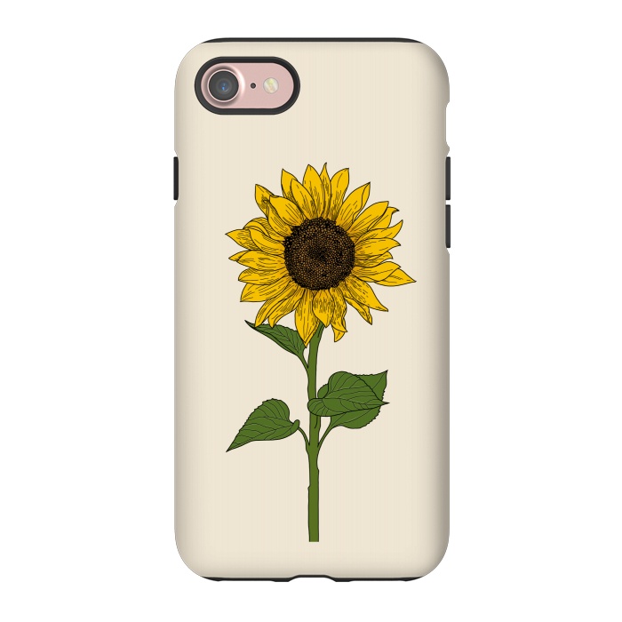iPhone 7 StrongFit Sunflower by Jms