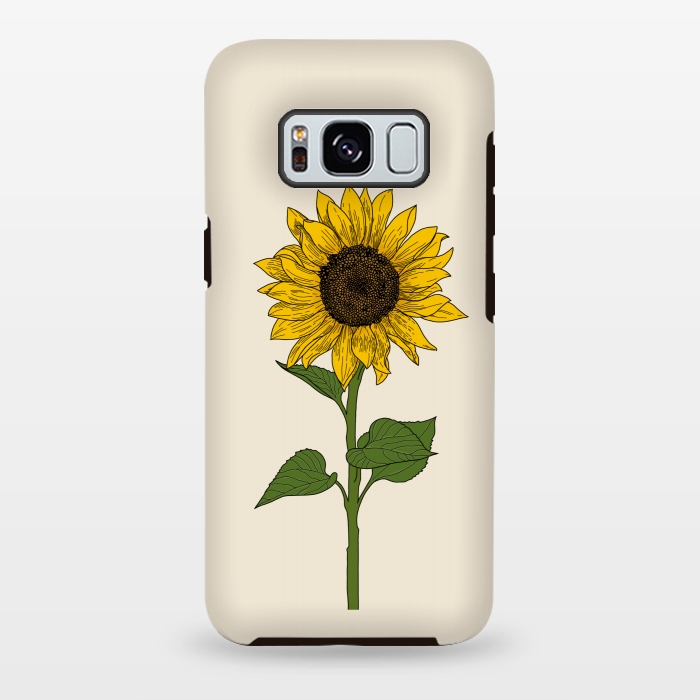 Galaxy S8 plus StrongFit Sunflower by Jms