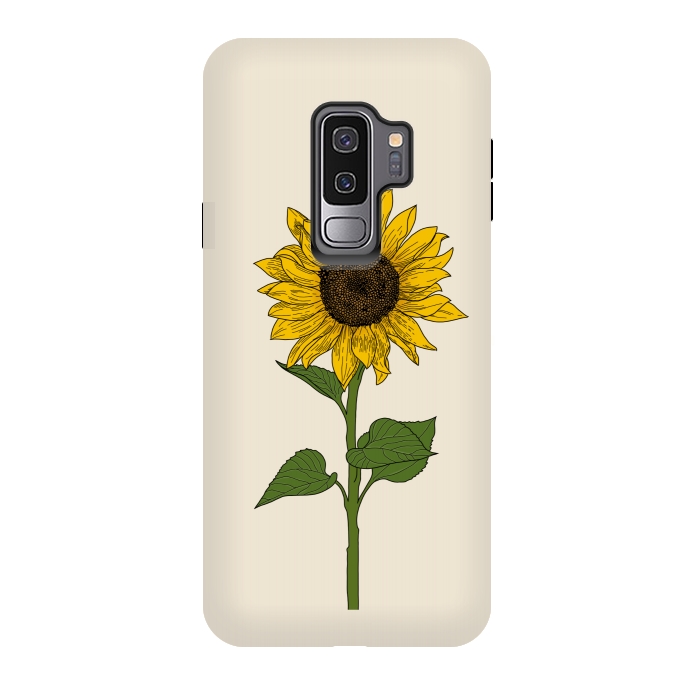 Galaxy S9 plus StrongFit Sunflower by Jms