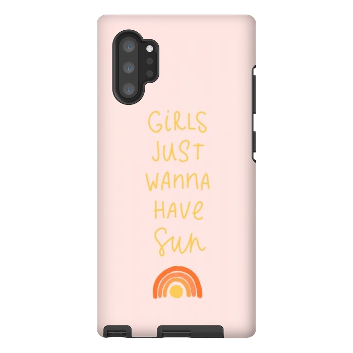Galaxy Note 10 plus StrongFit girls just wanna have sun by Alena Ganzhela