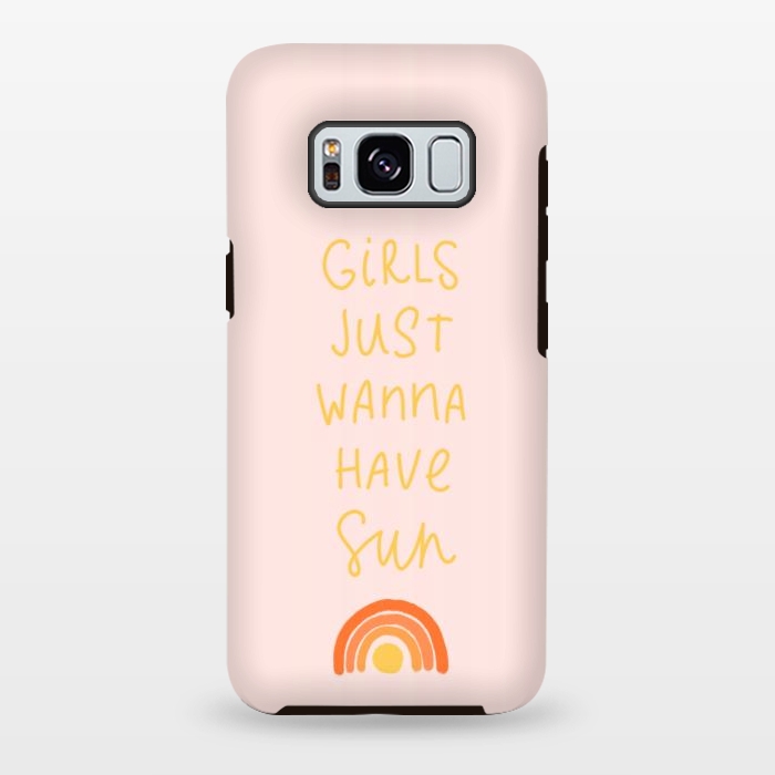 Galaxy S8 plus StrongFit girls just wanna have sun by Alena Ganzhela