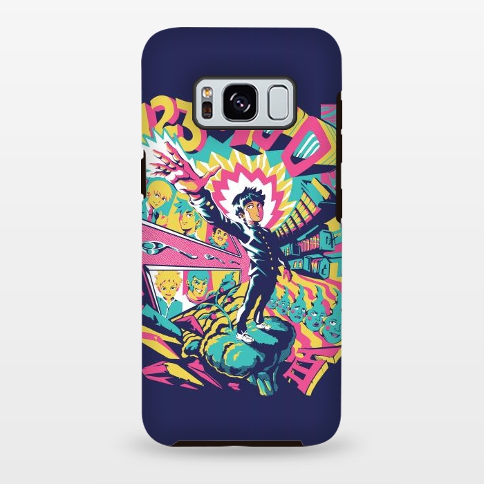 Galaxy S8 plus StrongFit Psychedelic 100 by Ilustrata