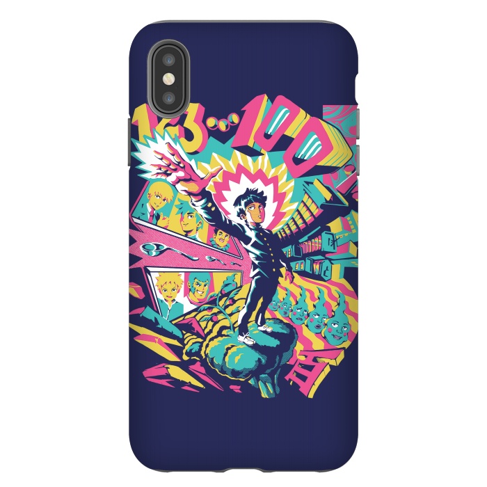 iPhone Xs Max StrongFit Psychedelic 100 by Ilustrata