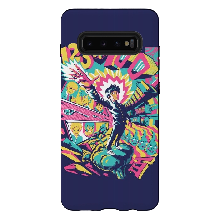 Galaxy S10 plus StrongFit Psychedelic 100 by Ilustrata