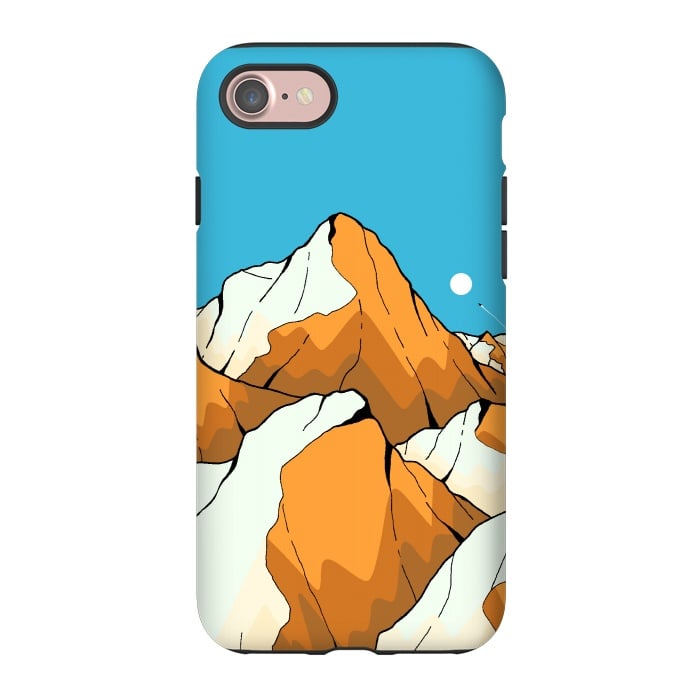 iPhone 7 StrongFit Gold vein peaks by Steve Wade (Swade)