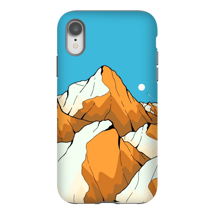 iPhone Xr StrongFit Gold vein peaks by Steve Wade (Swade)