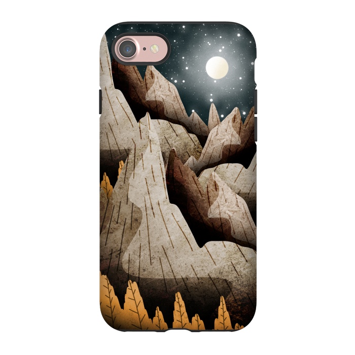 iPhone 7 StrongFit Mountainous mountain and peaks by Steve Wade (Swade)