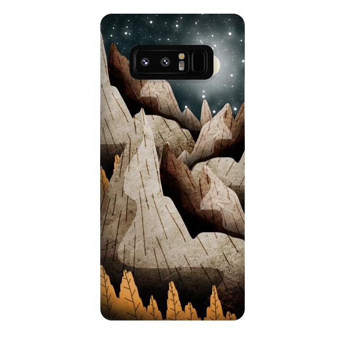 Galaxy Note 8 StrongFit Mountainous mountain and peaks by Steve Wade (Swade)