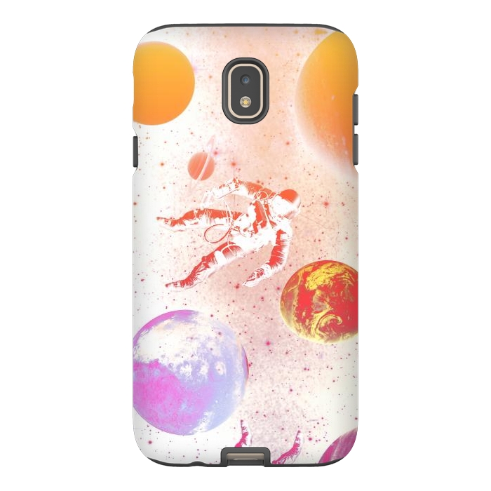 Galaxy J7 StrongFit Astronaut in Space - Colorful gradient by Oana 