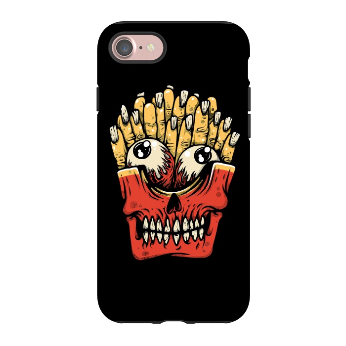 iPhone 7 StrongFit Zombie French Fries by Afif Quilimo