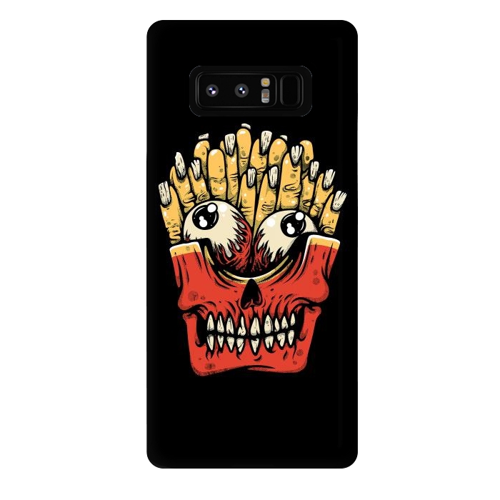 Galaxy Note 8 StrongFit Zombie French Fries by Afif Quilimo