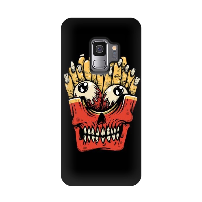 Galaxy S9 StrongFit Zombie French Fries by Afif Quilimo
