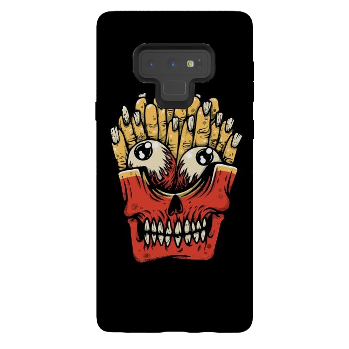 Galaxy Note 9 StrongFit Zombie French Fries by Afif Quilimo
