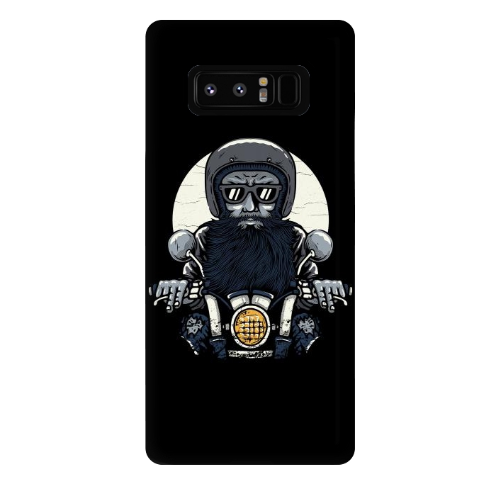 Galaxy Note 8 StrongFit Old Biker by Afif Quilimo