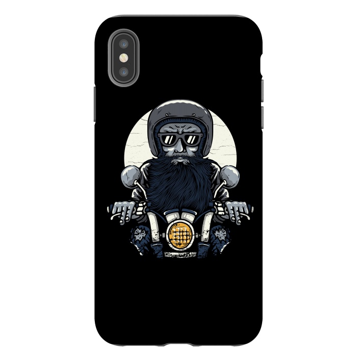 iPhone Xs Max StrongFit Old Biker by Afif Quilimo