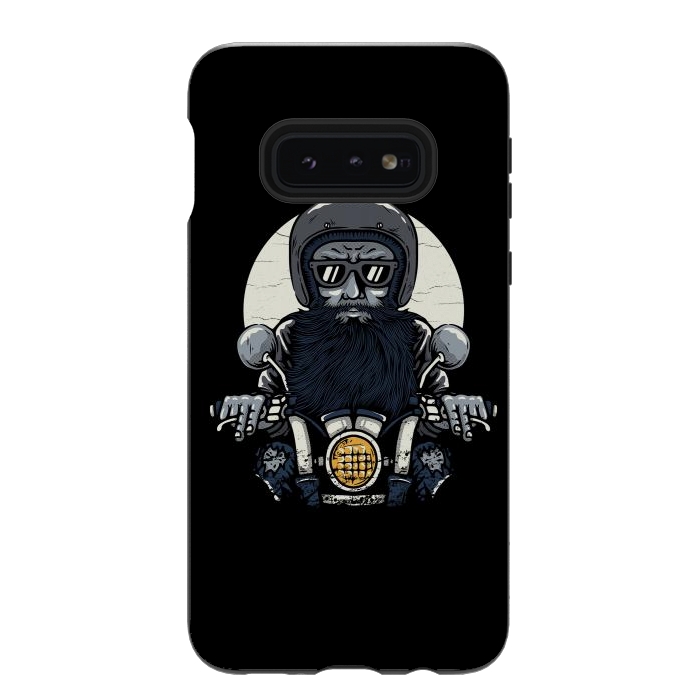 Galaxy S10e StrongFit Old Biker by Afif Quilimo