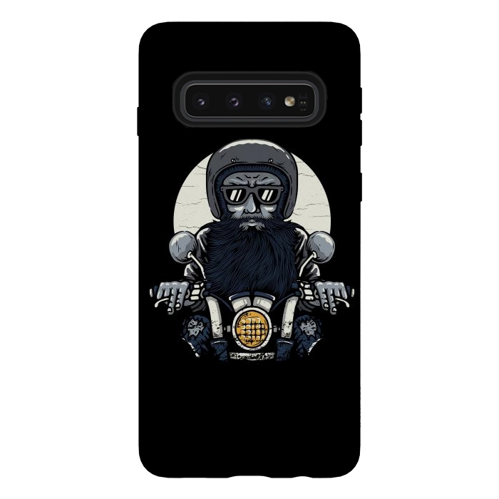 Galaxy S10 StrongFit Old Biker by Afif Quilimo