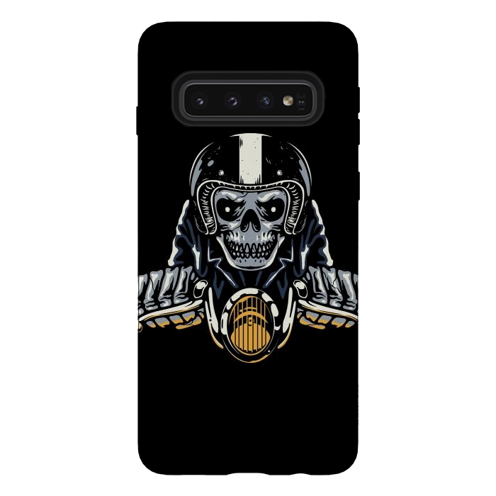 Galaxy S10 StrongFit Death Biker by Afif Quilimo