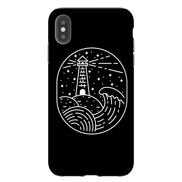 iPhone Xs Max StrongFit Lighthouse by Afif Quilimo