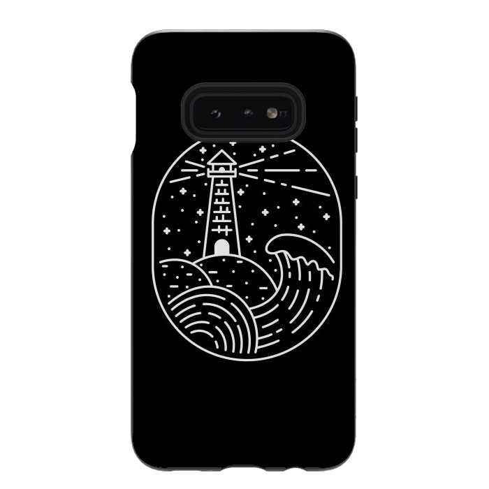 Galaxy S10e StrongFit Lighthouse by Afif Quilimo