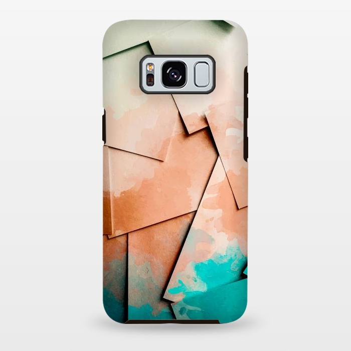 Galaxy S8 plus StrongFit Scattered Painted Paper by Creativeaxle
