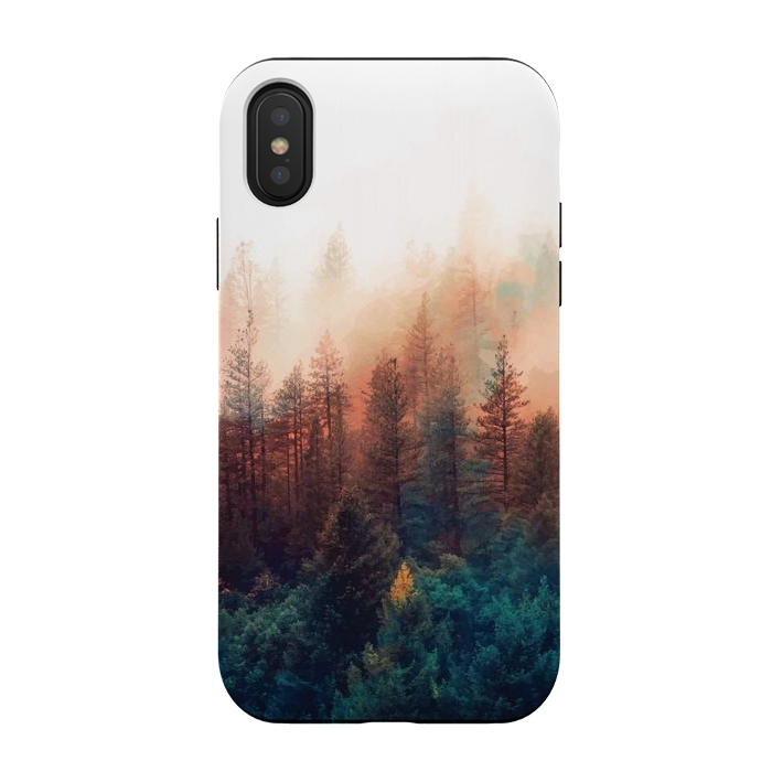 iPhone Xs / X StrongFit Forest View by Creativeaxle