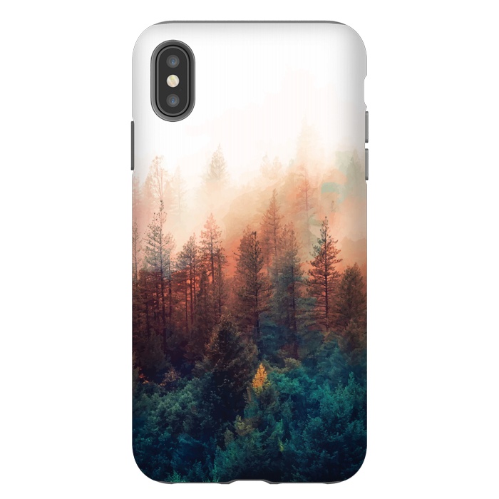 iPhone Xs Max StrongFit Forest View by Creativeaxle