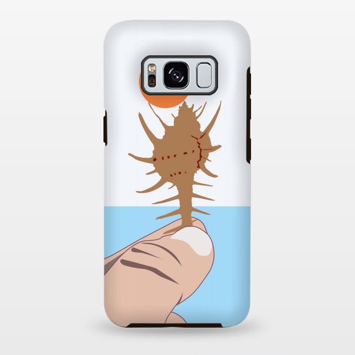 Galaxy S8 plus StrongFit Sun On The Conch by Creativeaxle