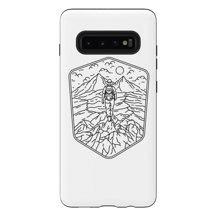 Galaxy S10 plus StrongFit Traveler by Afif Quilimo
