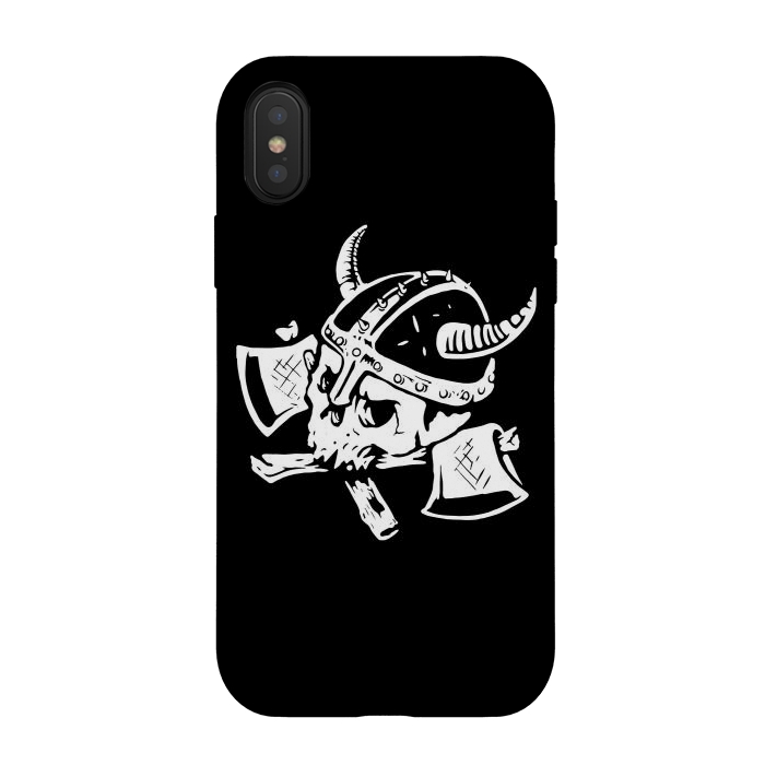 iPhone Xs / X StrongFit Death Viking 1 by Afif Quilimo