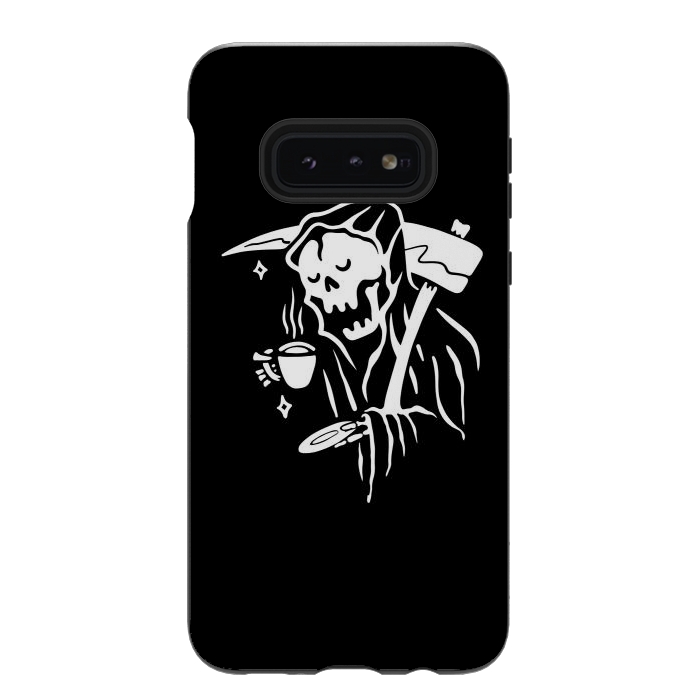 Galaxy S10e StrongFit Coffee Reaper 1 by Afif Quilimo