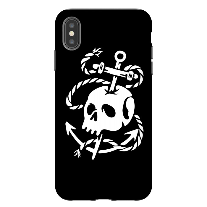 iPhone Xs Max StrongFit Death Anchor by Afif Quilimo