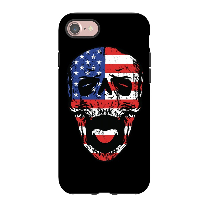 iPhone 7 StrongFit American Till Die by Afif Quilimo