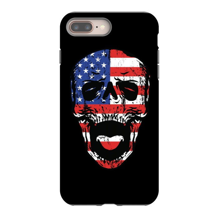 iPhone 7 plus StrongFit American Till Die by Afif Quilimo