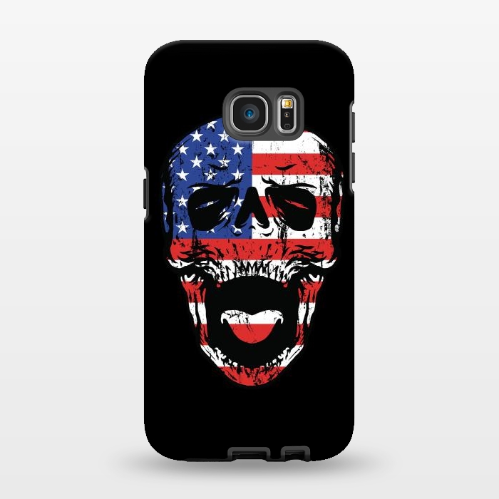 Galaxy S7 EDGE StrongFit American Till Die by Afif Quilimo