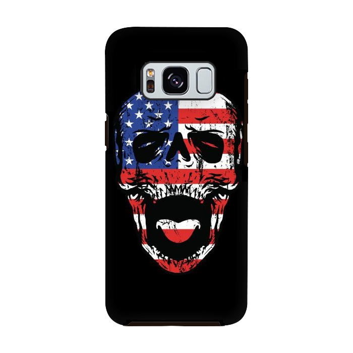 Galaxy S8 StrongFit American Till Die by Afif Quilimo