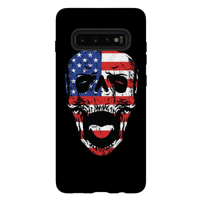 Galaxy S10 plus StrongFit American Till Die by Afif Quilimo