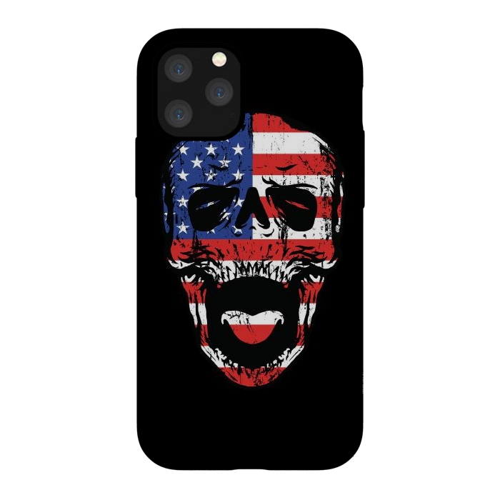 iPhone 11 Pro StrongFit American Till Die by Afif Quilimo