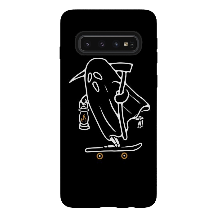 Galaxy S10 StrongFit Ghost Skateboarding by Afif Quilimo