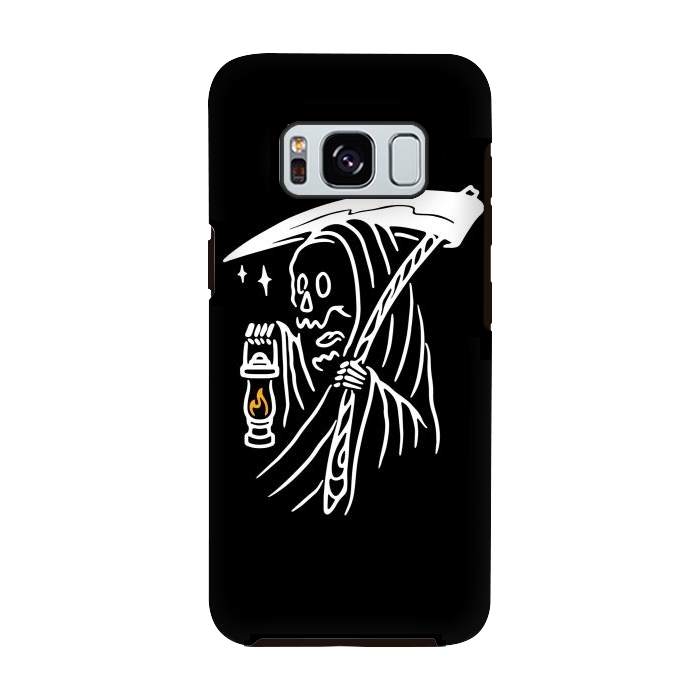 Galaxy S8 StrongFit Grim Reaper and Lighting by Afif Quilimo