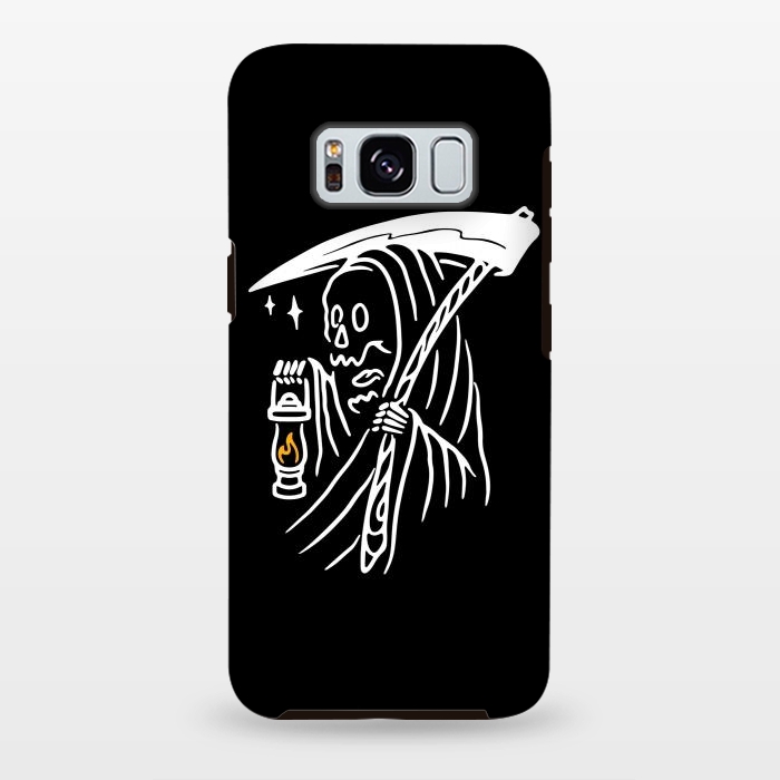 Galaxy S8 plus StrongFit Grim Reaper and Lighting by Afif Quilimo