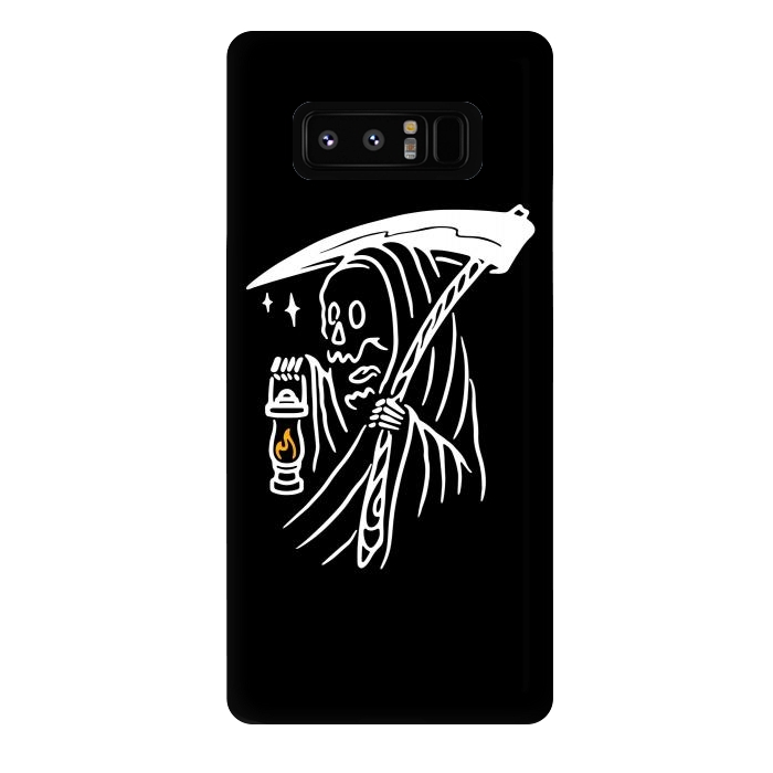 Galaxy Note 8 StrongFit Grim Reaper and Lighting by Afif Quilimo