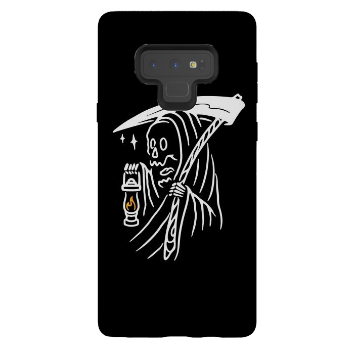 Galaxy Note 9 StrongFit Grim Reaper and Lighting by Afif Quilimo