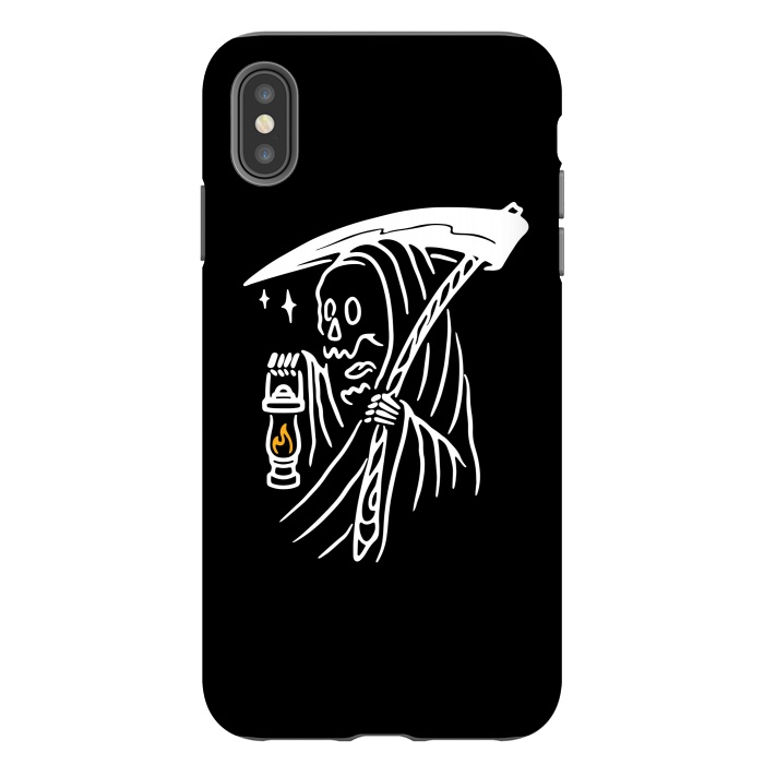 iPhone Xs Max StrongFit Grim Reaper and Lighting by Afif Quilimo