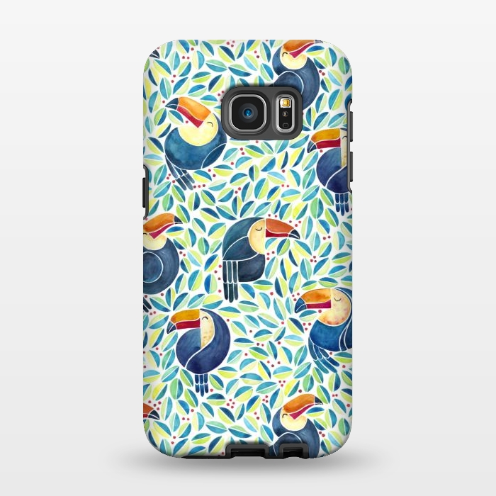 Galaxy S7 EDGE StrongFit Toucan Do It by gingerlique