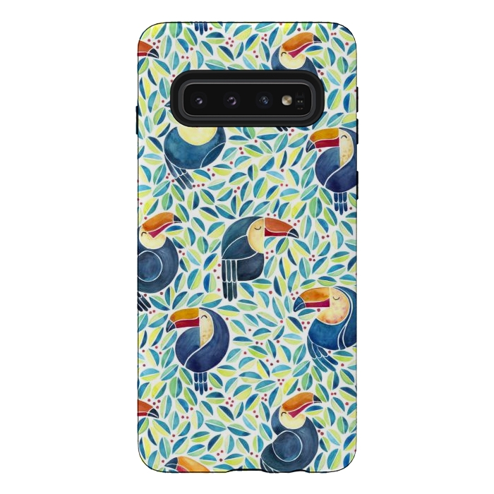 Galaxy S10 StrongFit Toucan Do It by gingerlique