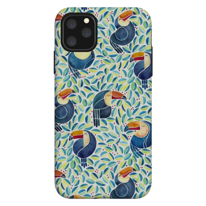 iPhone 11 Pro Max StrongFit Toucan Do It by gingerlique