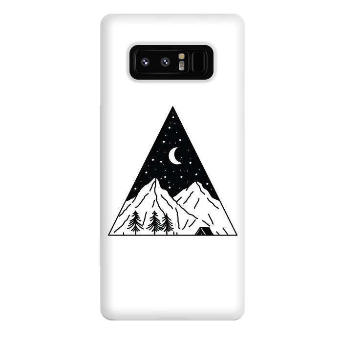 Galaxy Note 8 StrongFit Night Camping Triangle by Afif Quilimo